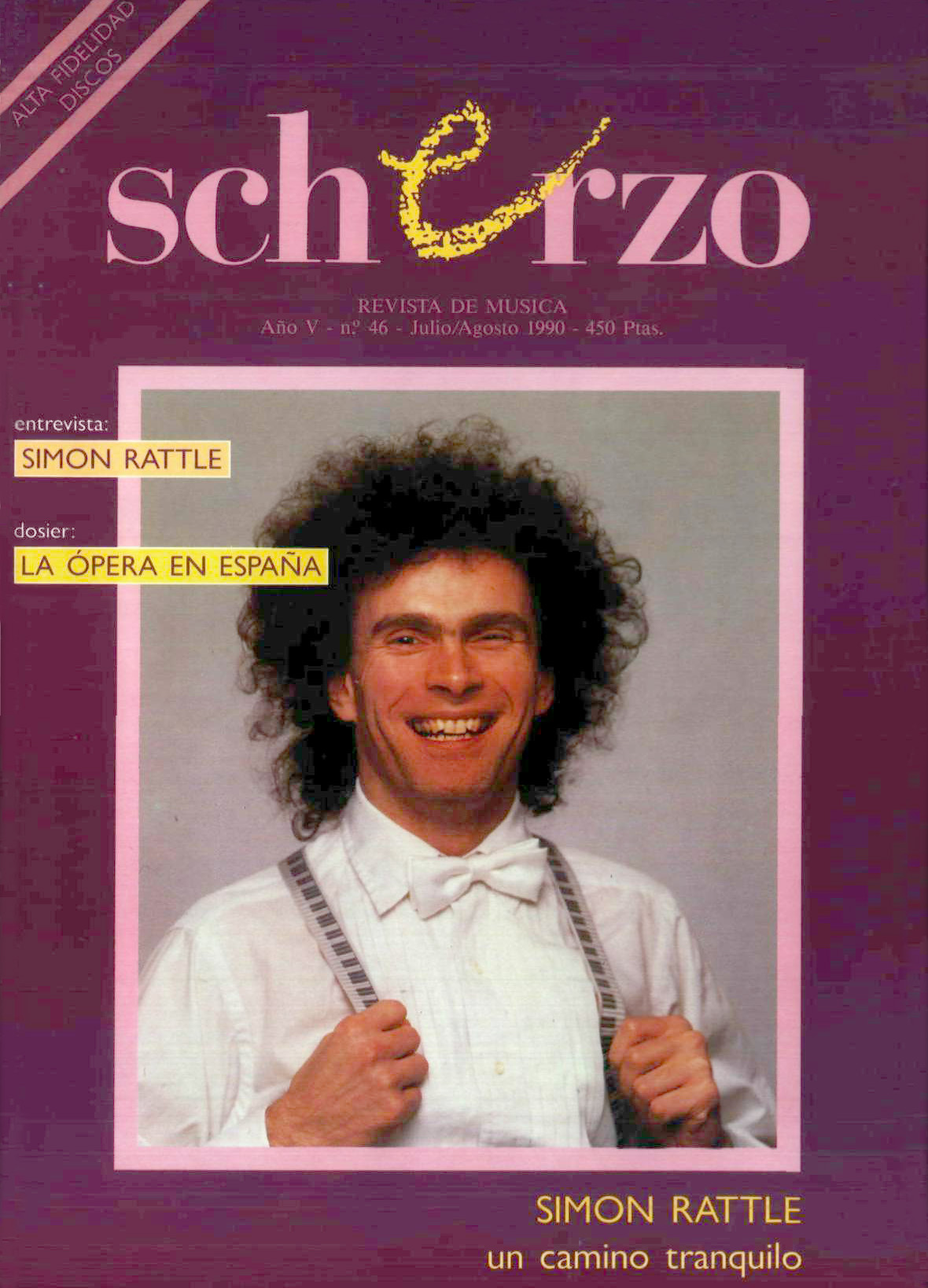 Scherzo: Revista - Juilio – Agosto 1990