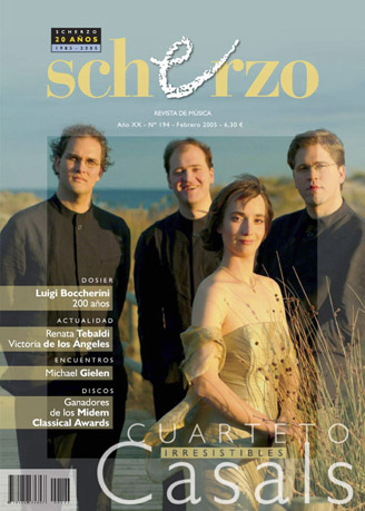 Scherzo: Revista - Febrero 2005