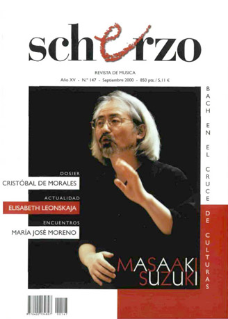 Scherzo: Revista - Septiembre 2000