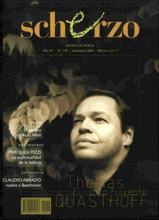 Scherzo: Revista - Noviembre 2000