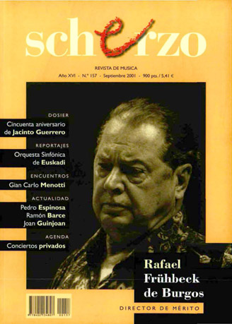 Scherzo: Revista - Septiembre 2001