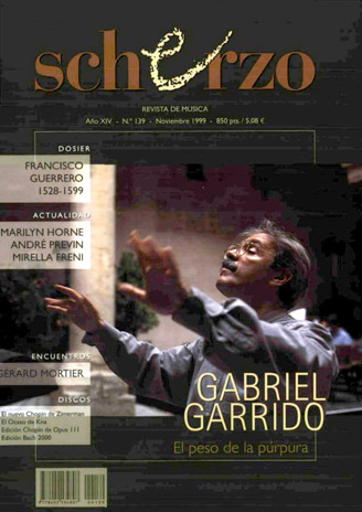 Scherzo: Revista - Noviembre 1999