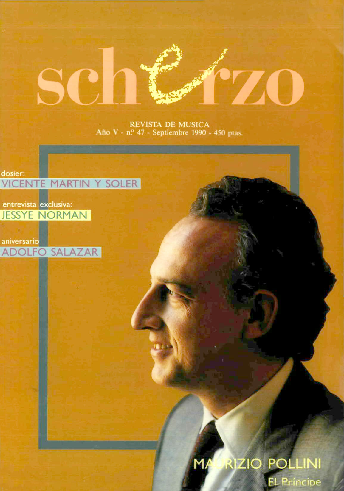 Scherzo: Revista - Septiembre 1990