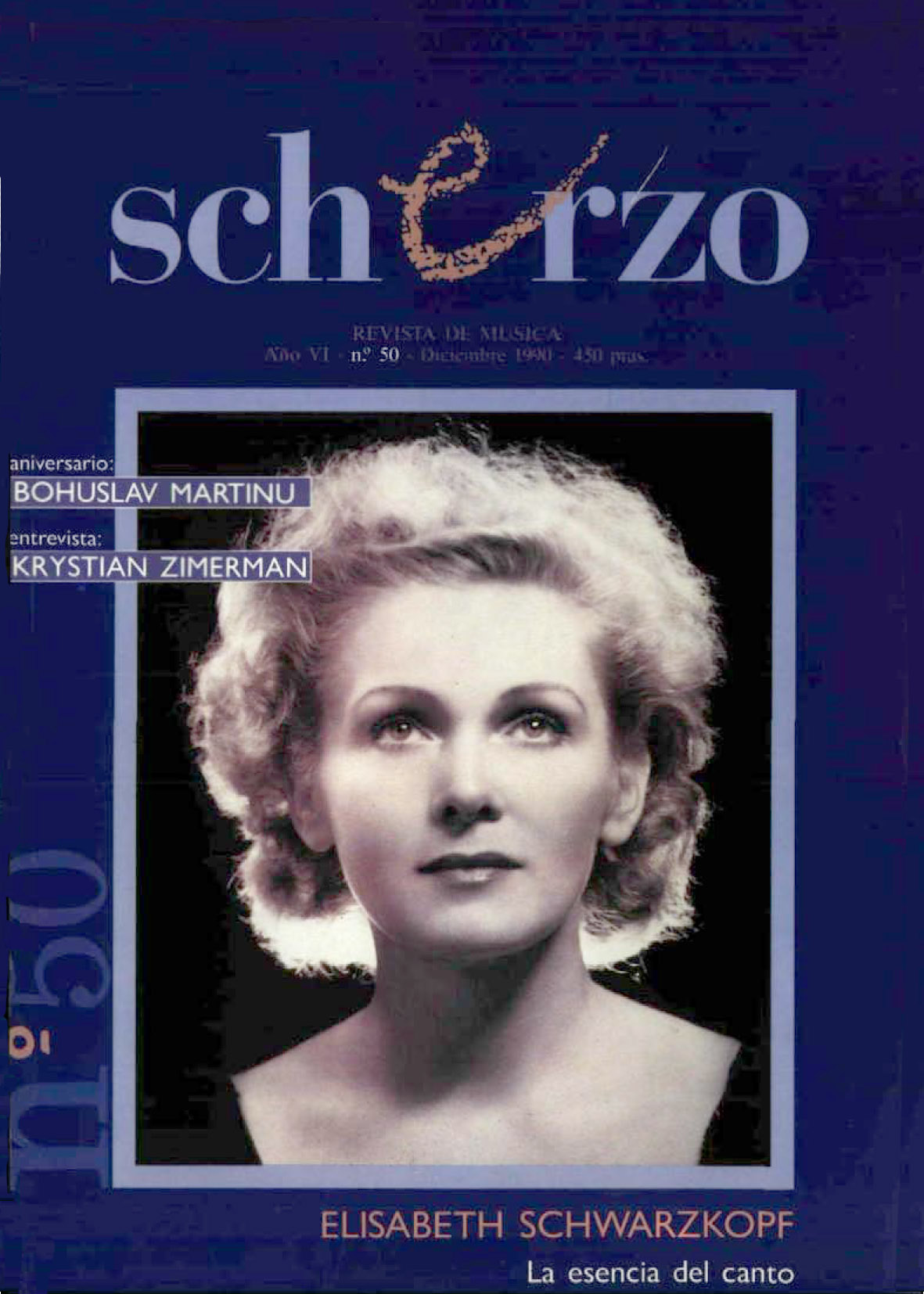 Scherzo: Revista - Diciembre 1990
