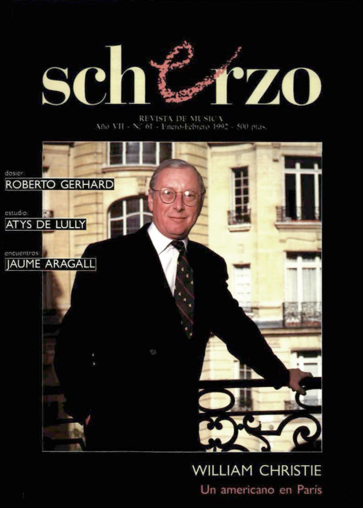 Scherzo: Revista - Enero – Febrero 1992