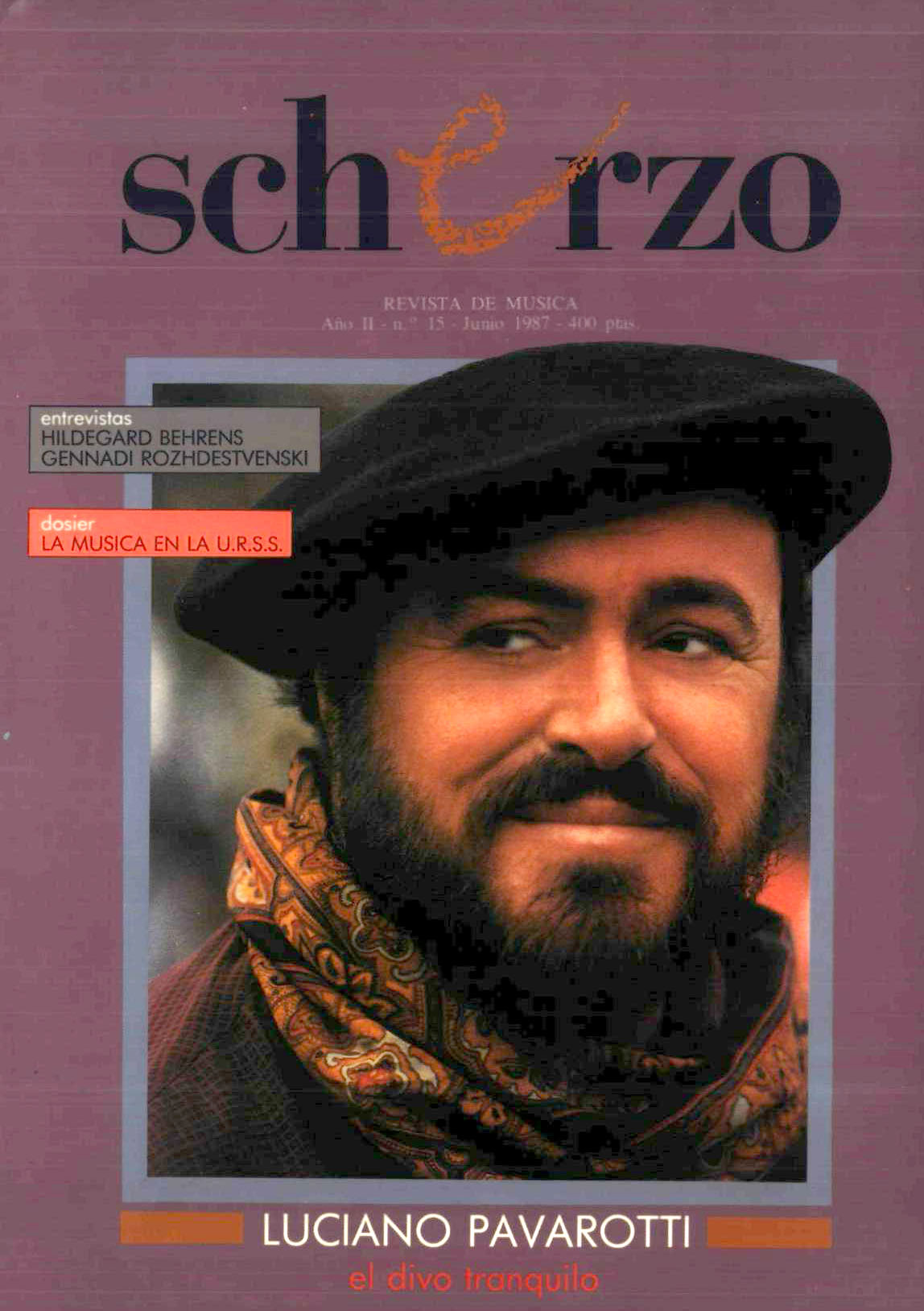 Scherzo: Revista - Junio 1987