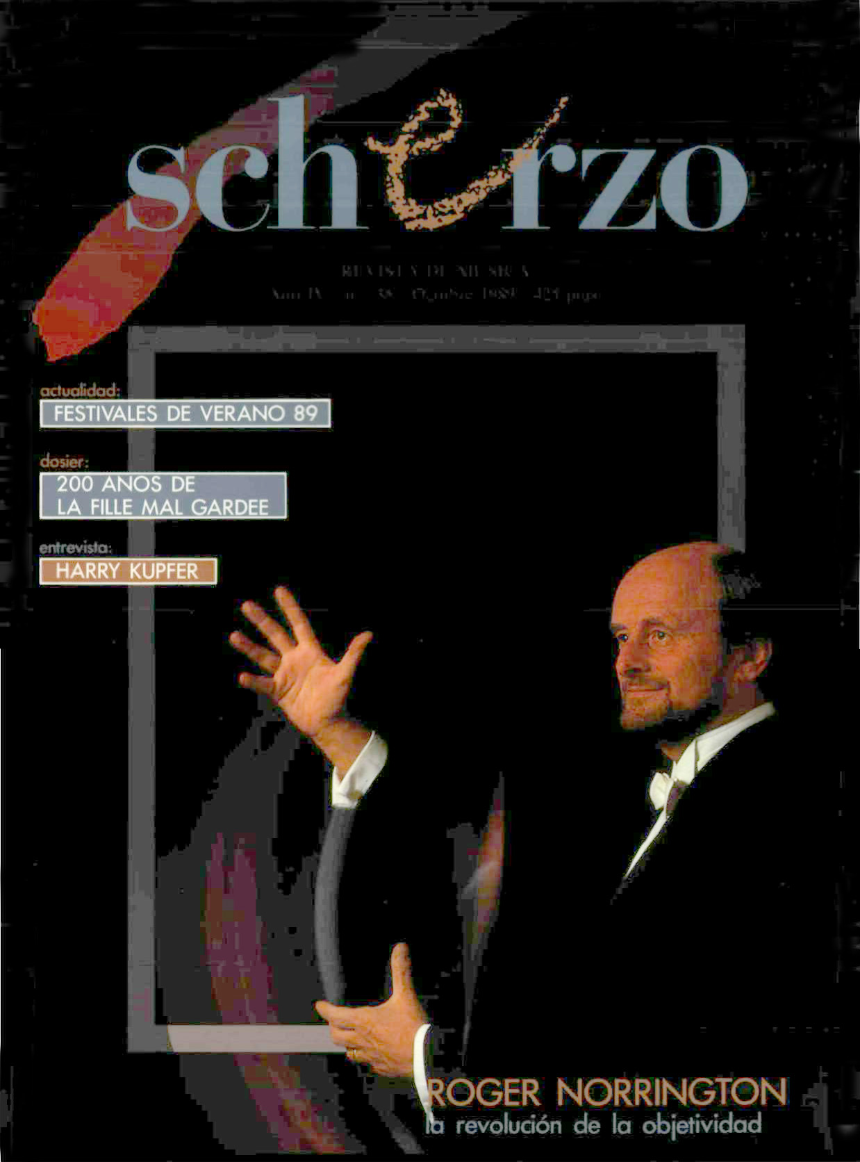 Scherzo: Revista - Octubre 1989