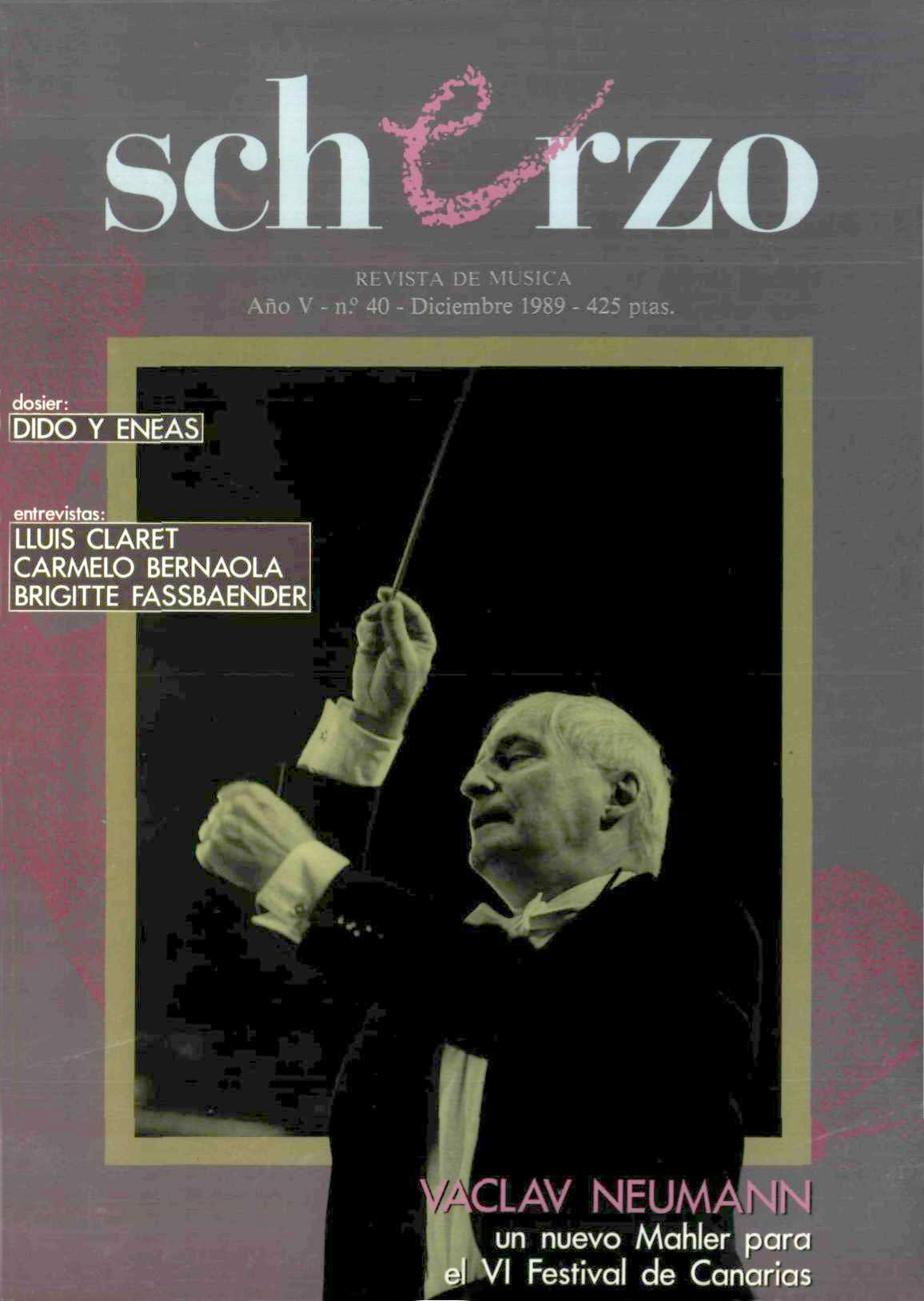 Scherzo: Revista - Diciembre 1989
