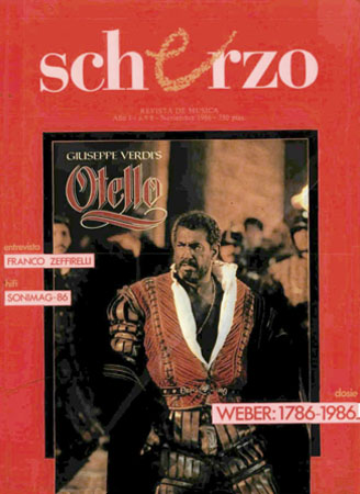 Scherzo: Revista - Noviembre 1986