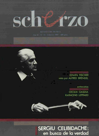 Scherzo: Revista - Enero – Febrero 1987