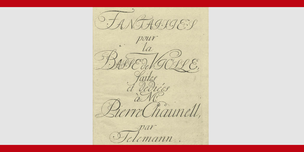 Fantasías de Telemann