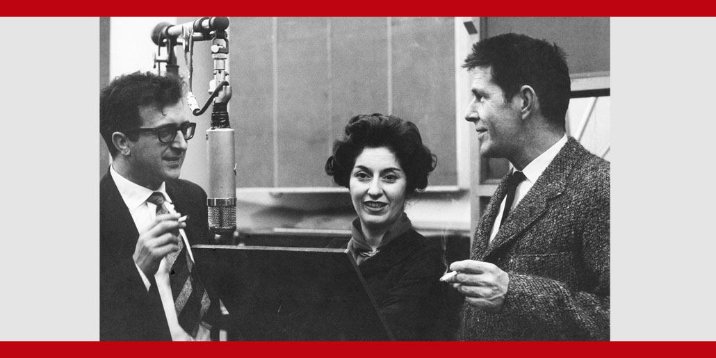 421 Luciano Berio, Cathy Berberian y John Cage