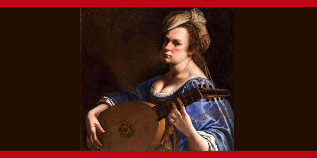 Artemisia Gentileschi. La música para laúd de John Dowland