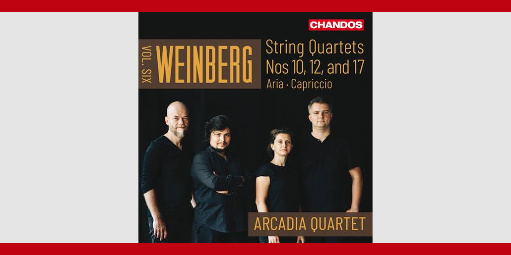 El Cuarteto Arcadia prosigue su heroica integral Weinberg
